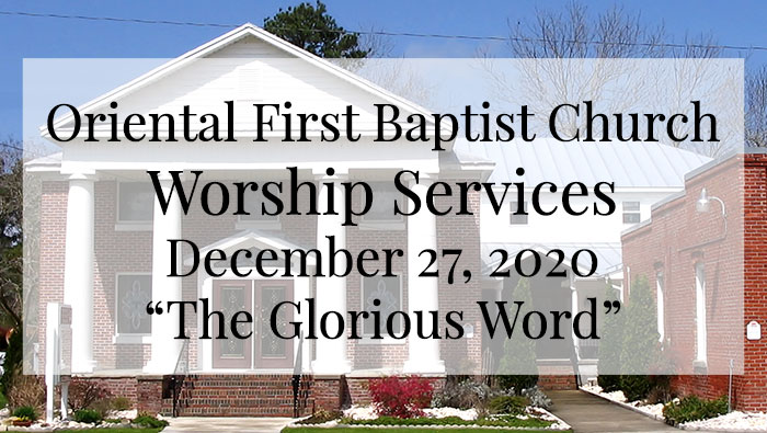OFBC Worship Service for December 27 2020