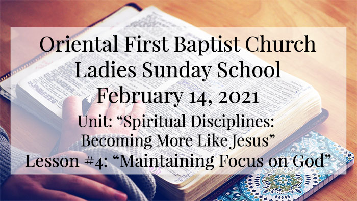 OFBC Ladies Sunday School for February 14 2021