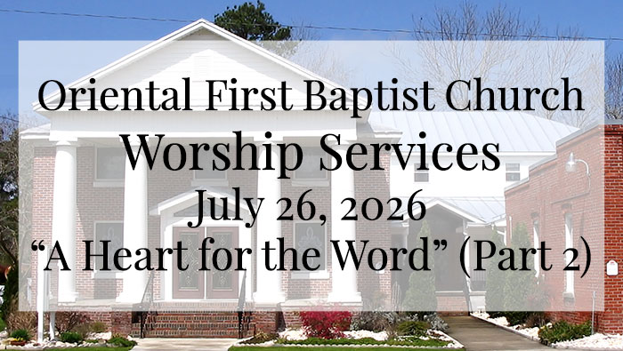 OFBC Worship Service for July 26 2026